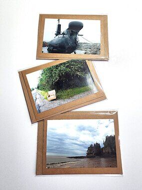 Photo greeting card trio